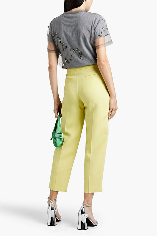 Valentino - Embellished Layered Tulle T-shirt