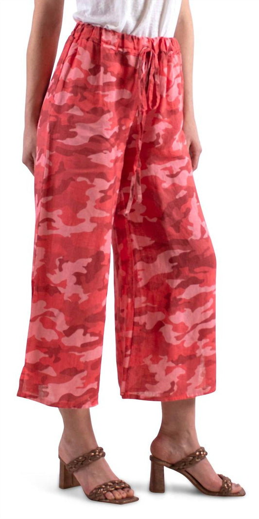 Gigi Moda - Giulana Camo Capri Pants