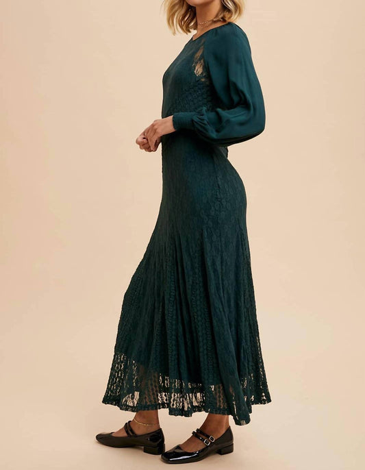 In-Loom - Antique Vintage Lace Maxi Dress