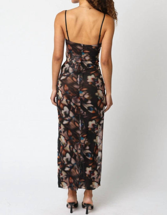 Olivaceous - Lina Mesh Dress