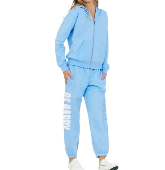 Vintage Havana - Girls Happy Puffy Patch Zip Hoodie