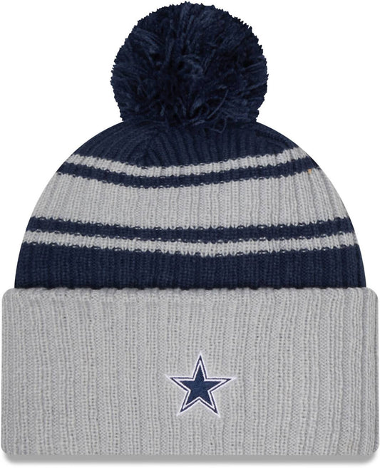 New Era - Men's Dallas Cowboys 2022 Sideline Sport Knit Beanie