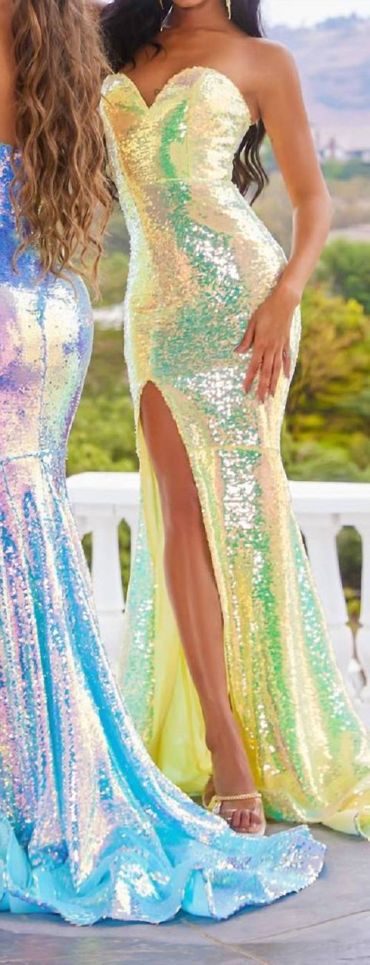 Portia&Scarlett - Fitted Strapless Sweetheart Prom Dress