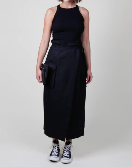 Astr - Nara Linen Blend Skirt