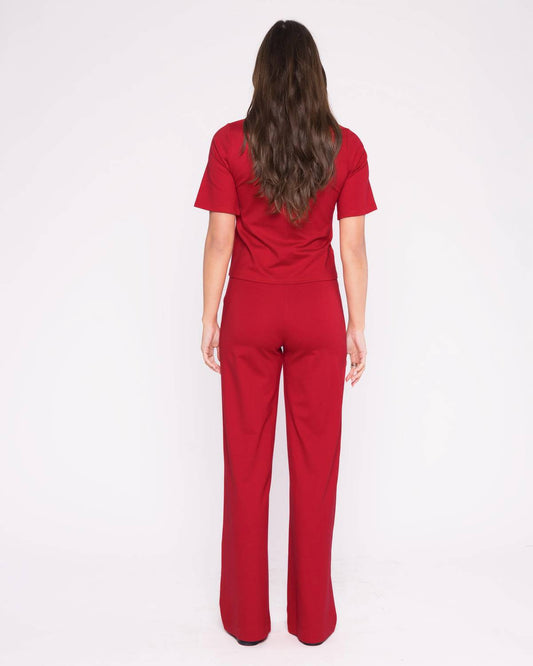 Ripley Rader - PONTE KNIT WIDE LEG PANT
