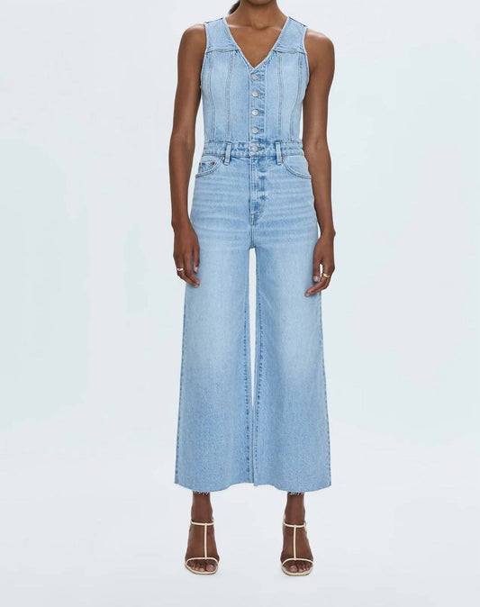 Pistola - Aria Sleeveless Cropped Jumpsuit