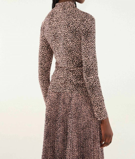 Farm Rio - Jersey Mock Neck Blouse