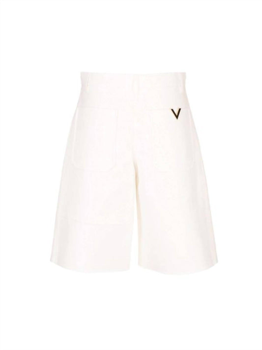 Valentino - Women's Wide Leg Bermuda Shorts