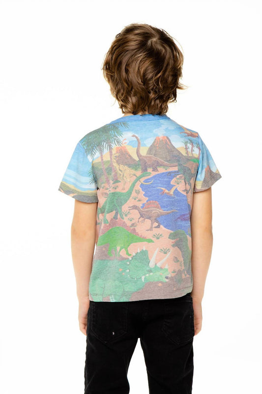 Chaser - Boy's Dino Habitat Tee