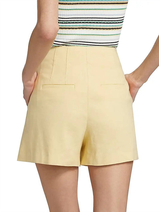 Veronica Beard - Chamomile Brit Linen Short