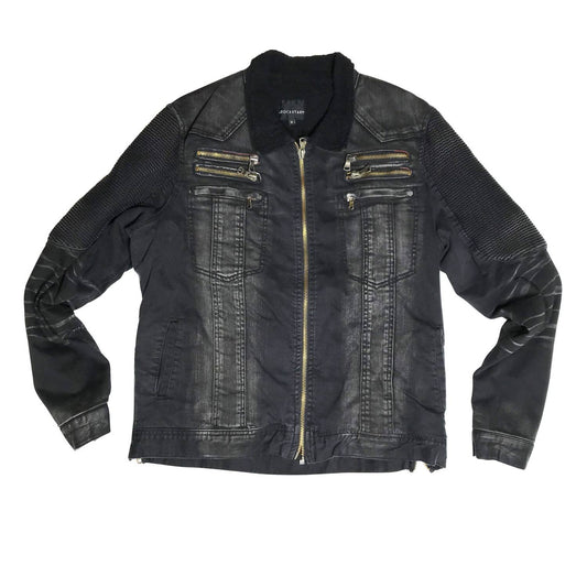 Rockstar Original - Men's Fur-Lined Denim Jacket