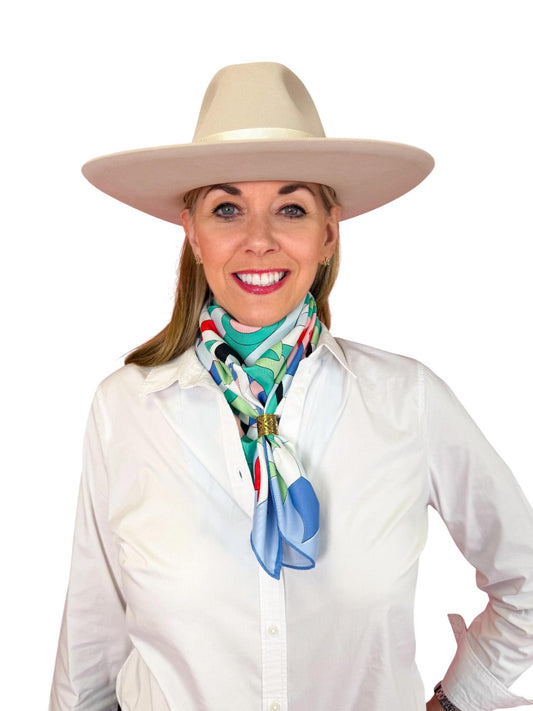 Toss Designs - Abstract Horse Silk Scarf