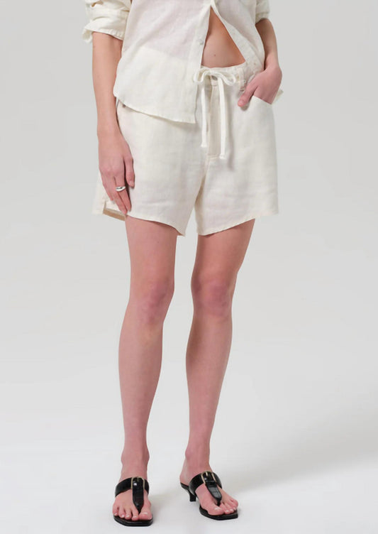 Citizens Of Humanity - Brynn Drawstring Linen Short