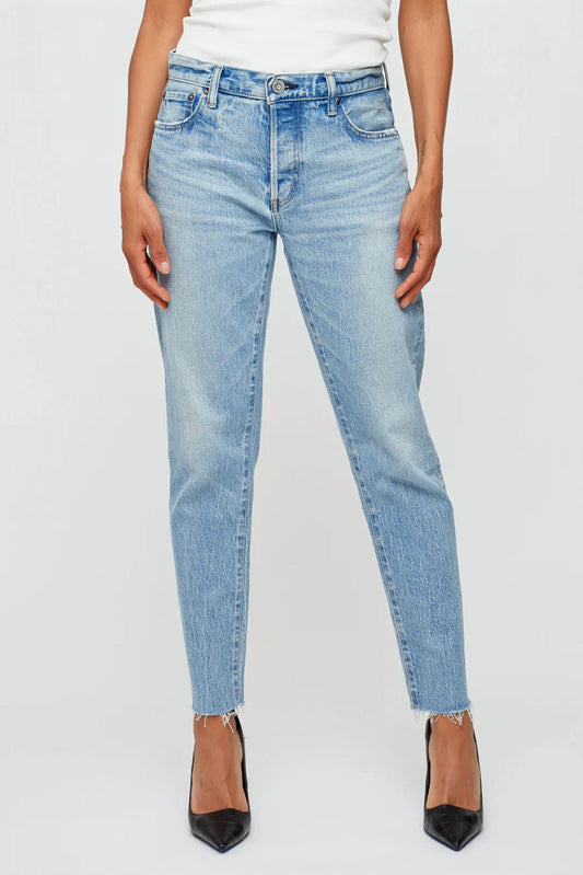 Moussy - Montura Mid-rise Tapered Jeans
