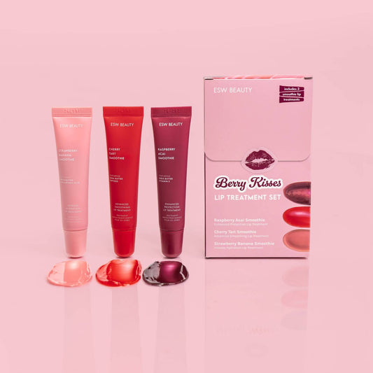 Esw Beauty - Women's Berry Kisses Lip Treatment Trio Set