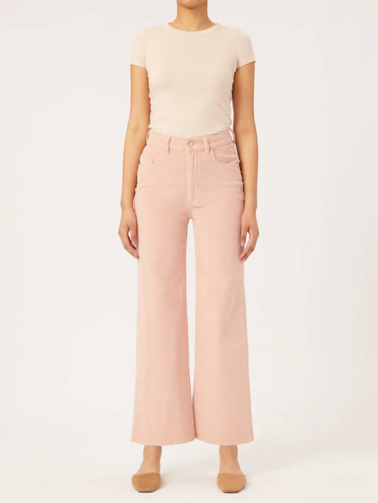 Hepburn Wide Leg High Rise Pant