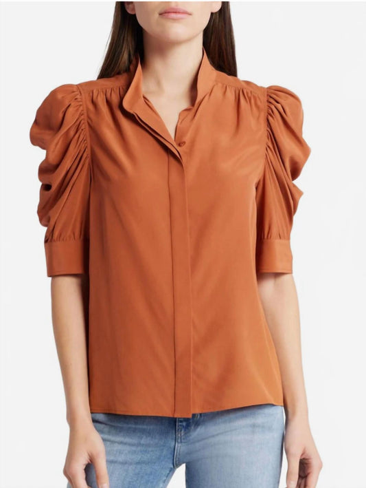 Frame - Gillian Ruched Top