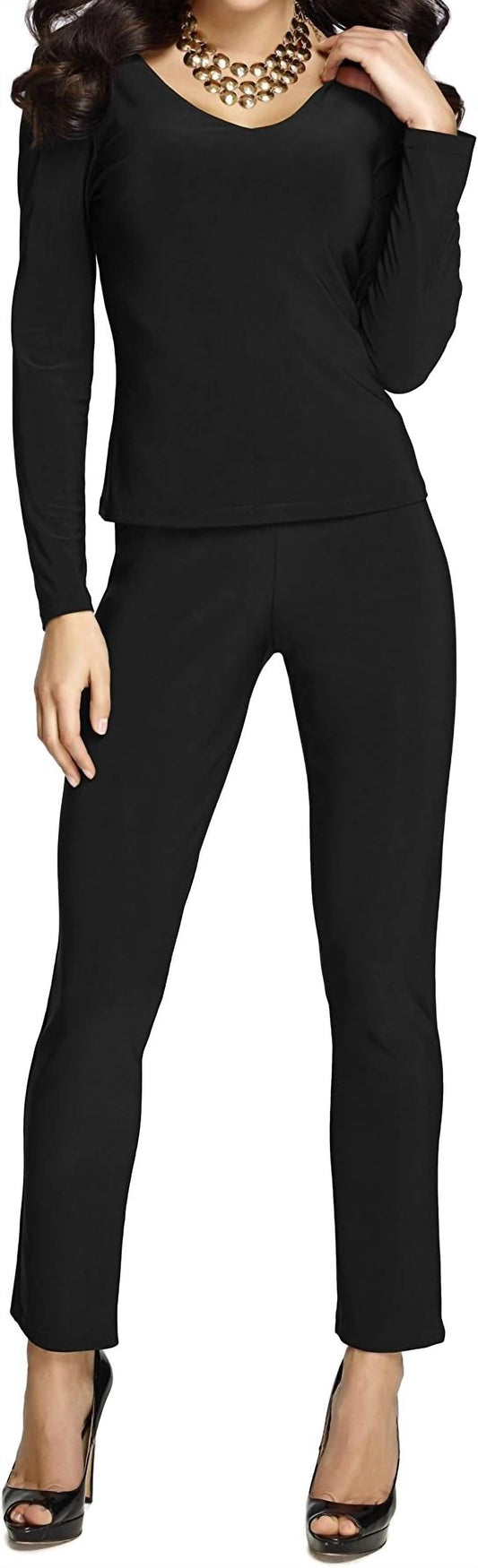 Frank Lyman - Women's High Rise Pants