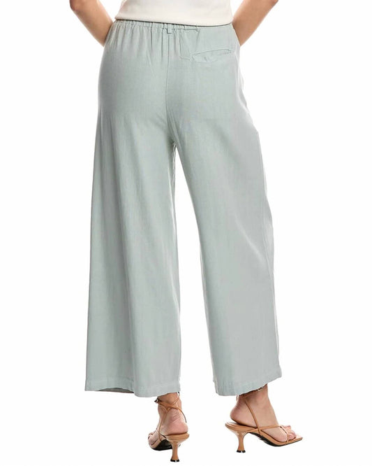Stateside - Linen Cropped Pull On Trouser