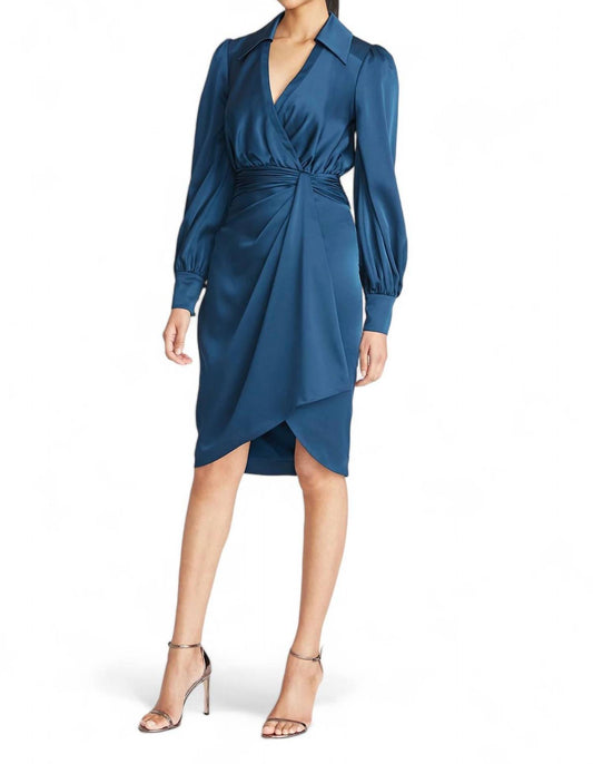 Theia - JODI BISHOP SLEEVE SHIRTDRESS
