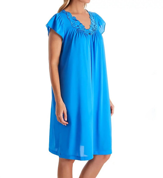 Shadowline Lingerie - Rosebud Short Cap Sleeve Gown