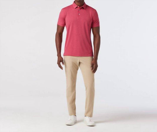 Mizzen + Main - Versa Short Sleeve Polo Shirt