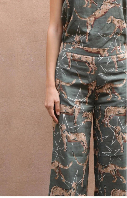 Las Sureñas - Leopard Stars Pants