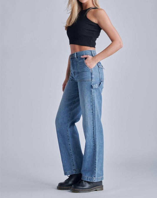 Hidden - Hi-rise Carpenter Dad Jean