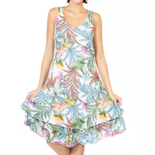 Cherish - Tropical Sundress