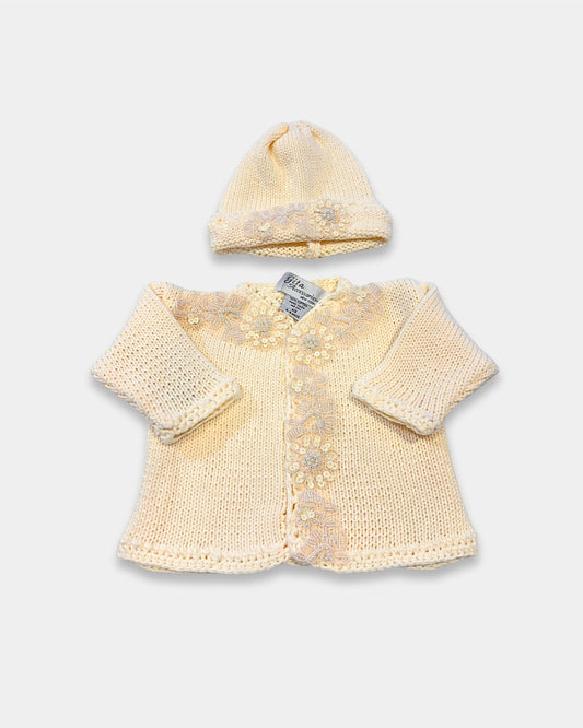 Gita - Girl's 2pc Sequence Sweater With Hat