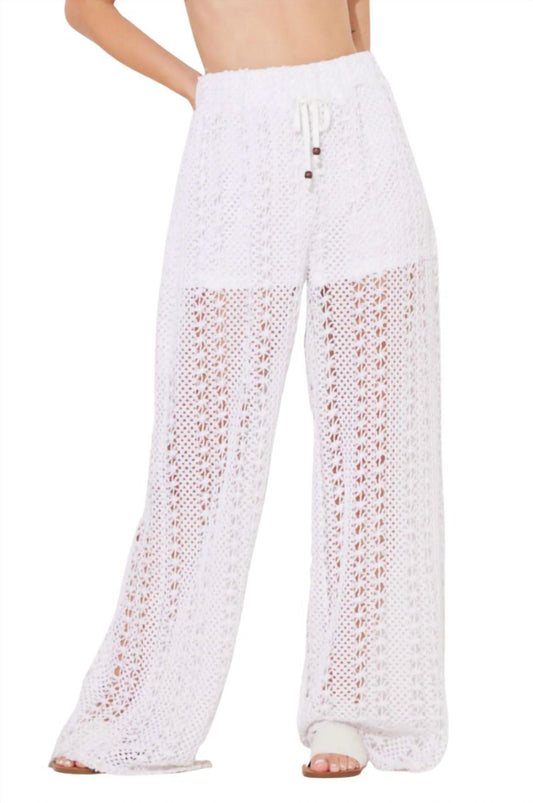 Vintage Havana - Crochet Pants