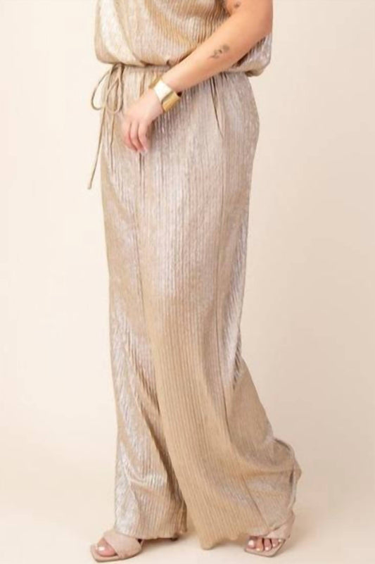 Glam - Watch Me Wide Leg Bottom Pants - Plus