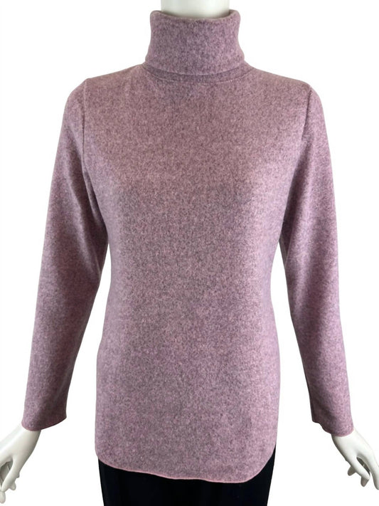 Nally & Millie - Brushed Turtle Neck Long Sleeve Top
