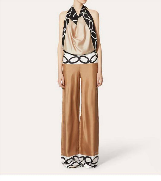 Valentino - Silk Twill Jumpsuit