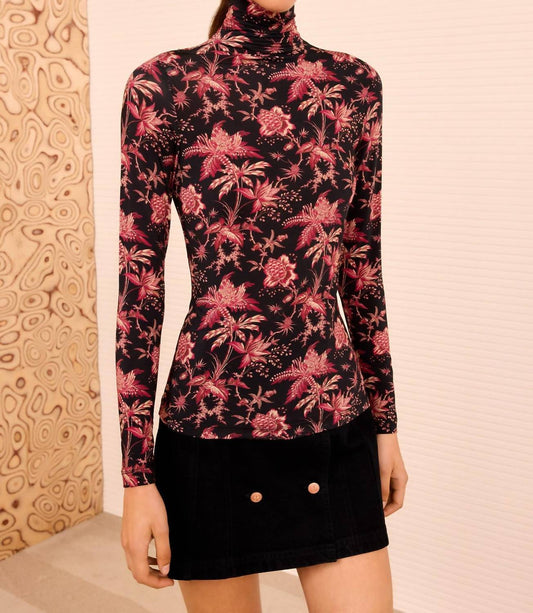 Ulla Johnson - Aurelia Jersey Long Sleeve Turtleneck Top