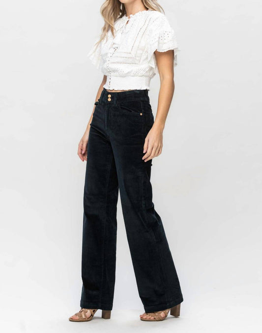 Judy Blue - Wide Leg Corduroy Trouser
