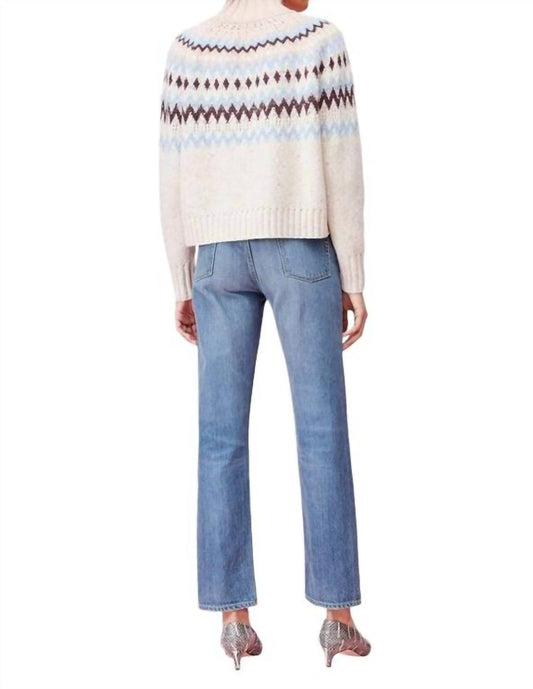 Rebecca Taylor - Cozy Wool Fairisle High Neck Pullover