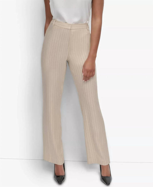 Dkny - Pinstriped Modern-fit Pants
