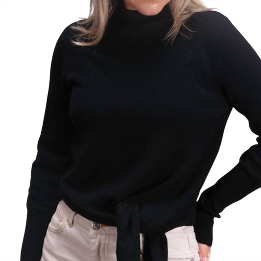 Kinross - Tie Front Pullover Sweater