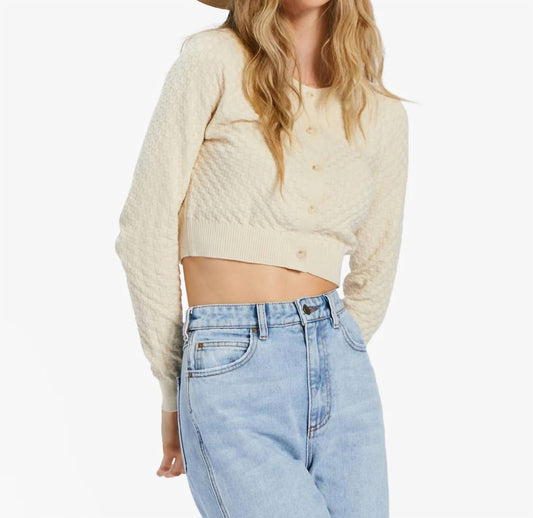 Billabong - She Dances Crop Cardigan