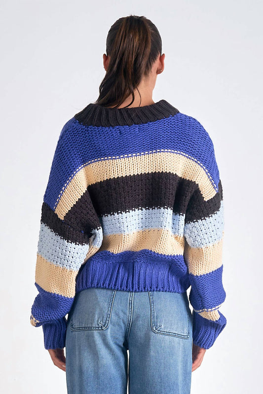 Elan - Chunky Stripe Sweater
