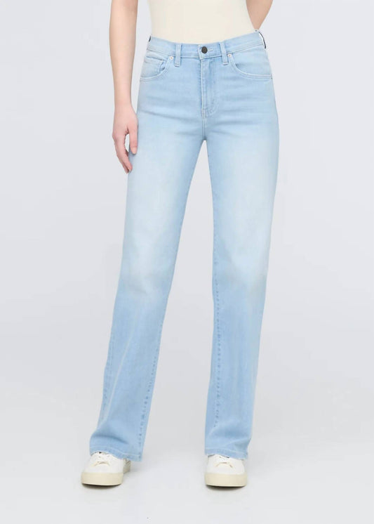 Duer - Performance Denim High Rise Straight Jeans