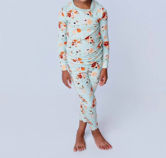 Kickee - Girl's Long Sleeve Pajama Set
