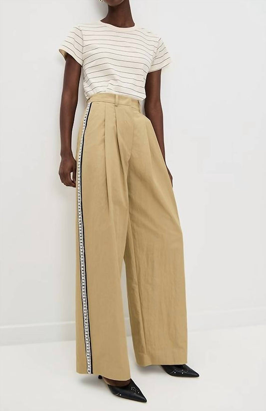 Essentiel Antwerp - Rhinestone Tape Pants