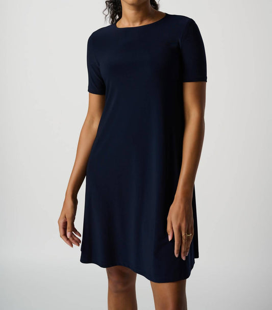 Joseph Ribkoff - Casual A-Line Dress with Pockets