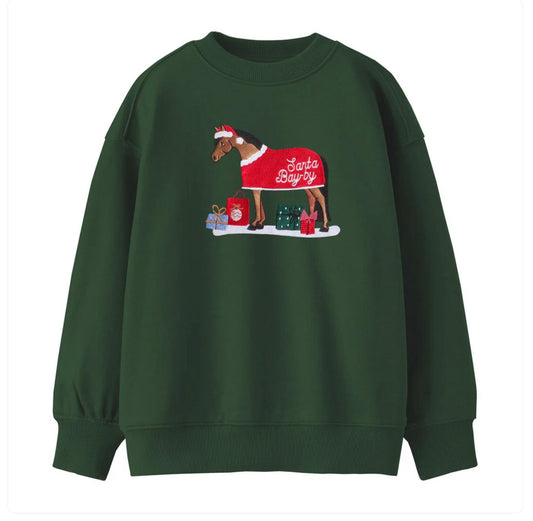 Dapplebay - Kid's Santa Bay Sweatshirt