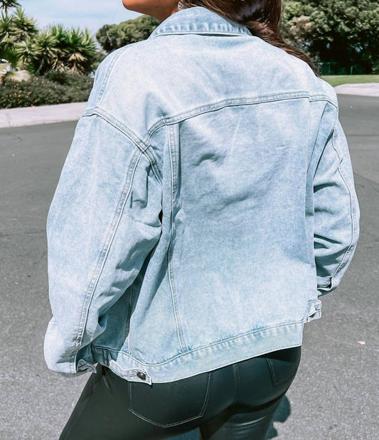 Listicle - Boyfriend Denim Jacket