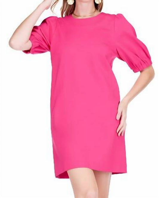 Jade - Ponte Knit Chemise Dress