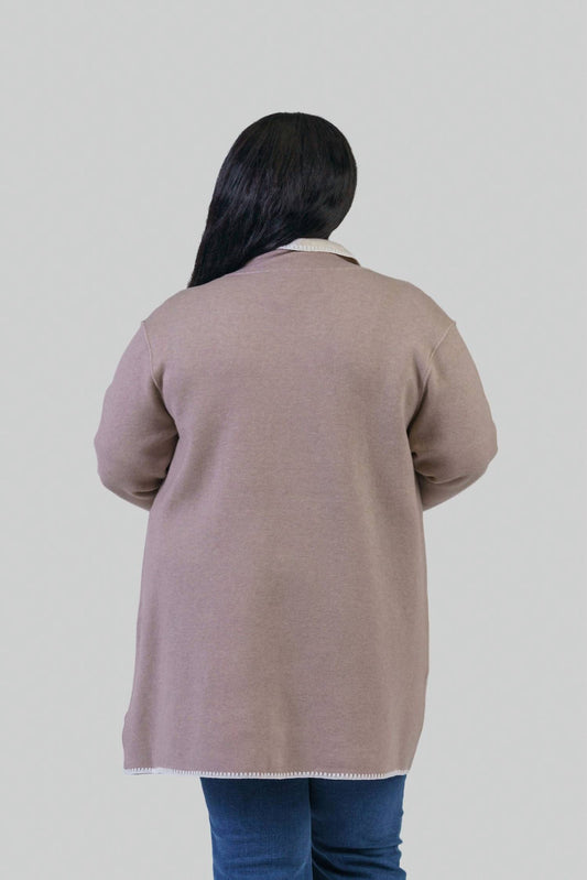 Nic + Zoe - Cool Nights Reversible Knit Jacket - Plus