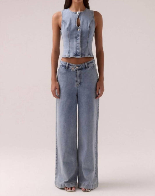 Sovere - Etch Denim Top